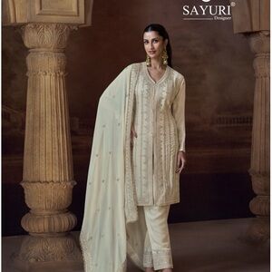 🌹INDIAN SHALWAR KAMEEZ SAYURI BRAND PALAZZO SET PAKISTANI🌹